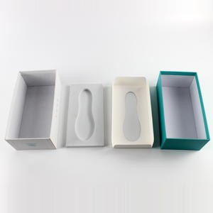 Latest Square Luxury White Cosmetic Box Packaging With Custom Logo