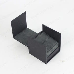 Luxury Rigid Kraft Paper Delicate Gift Box For Gift Giving With Ribbons