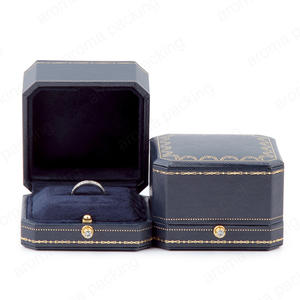 High Quality Velvet Red Black Jewelry Box Packaging For Stud Earrings,Rings
