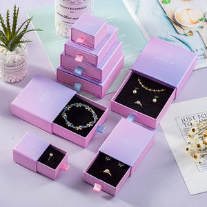 Hot Sale Pink Drawer Box Luxury L M S Jewelry Box Packaging For Gift Giving