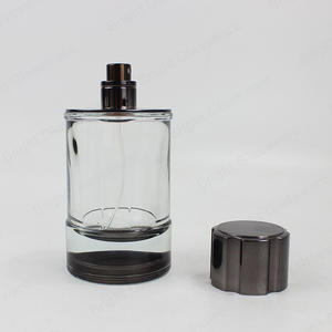 High Quality Round Thick Bottom Glass Perfume Bottle With Pump Head Spray