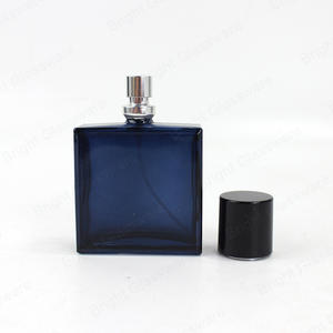 High Quality Luxury Custom Logo Round Glass Perfume Bottle With Cap For Skincare