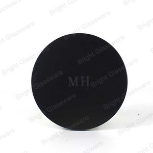 Wholesale Black White Zinc Alloy Lid Corrosion Resistant For Candle Jar