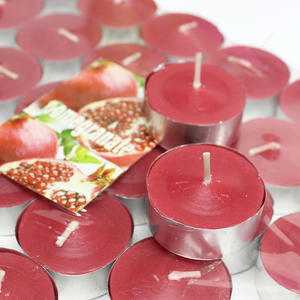 60 Pcs In A Box Smoke-Free Round Pillar Candles Custom Color Paraffin Wax Candles