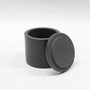 Hot Sale Round Matte Concrete Candle Jar Solid Cement For Decoration