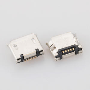 MC-F-59-E-J Micro USB B 型母头连接器 5.9 延长针，带点 5p SMD Micro USB 插孔插座连接器