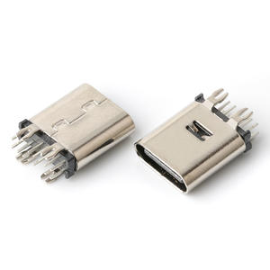 TC-RA-1024 Type C USB 连接器 24P 直角 DIP&SMD USB 3.1 插孔插座连接器
