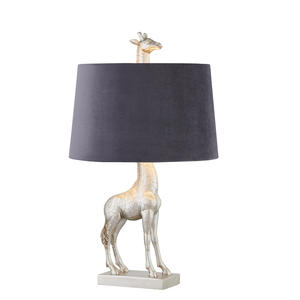 Giraffe Resin Table Lamp