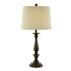 Antique Bronze Resin Table Lamp