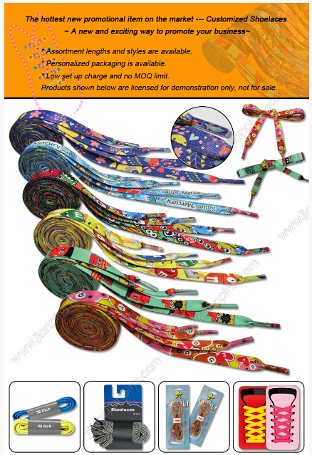 Customized Shoelaces-The Hottest New Promotional Item