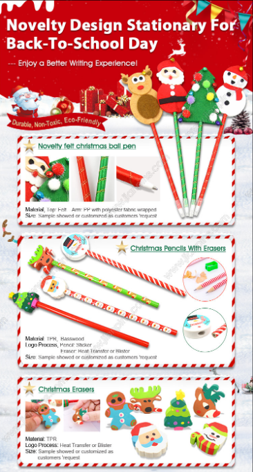 Stylish Christmas Stationary Set 