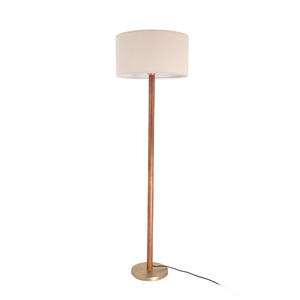 FL-22028 Wooden Poles Floor Lamp
