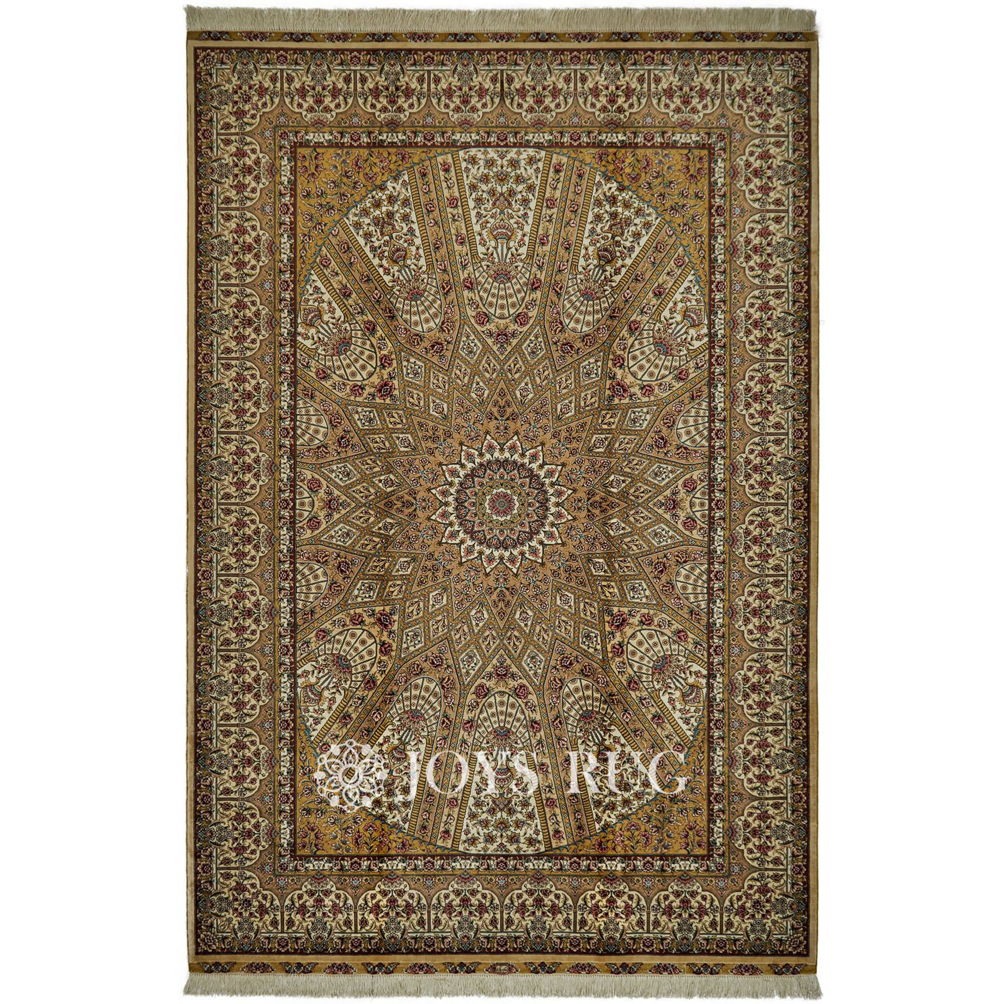 Silk road rug JST-09019 4x6 Persian luxury handmade carpet