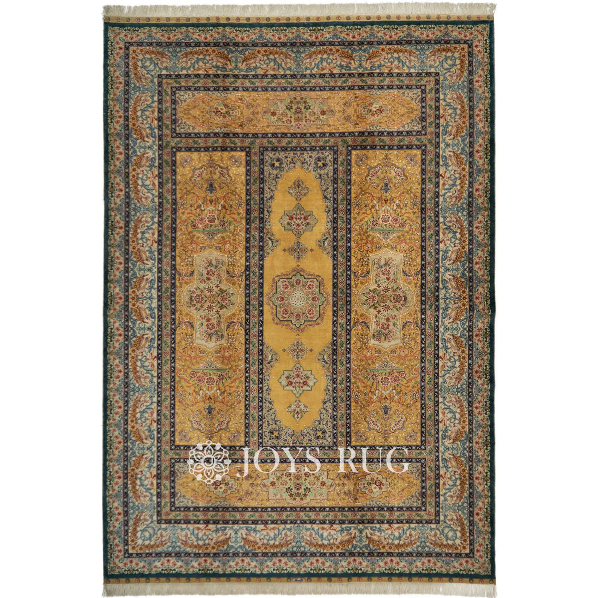 Designer rugs for sale ST-05017 6x9 luxury silk rugs