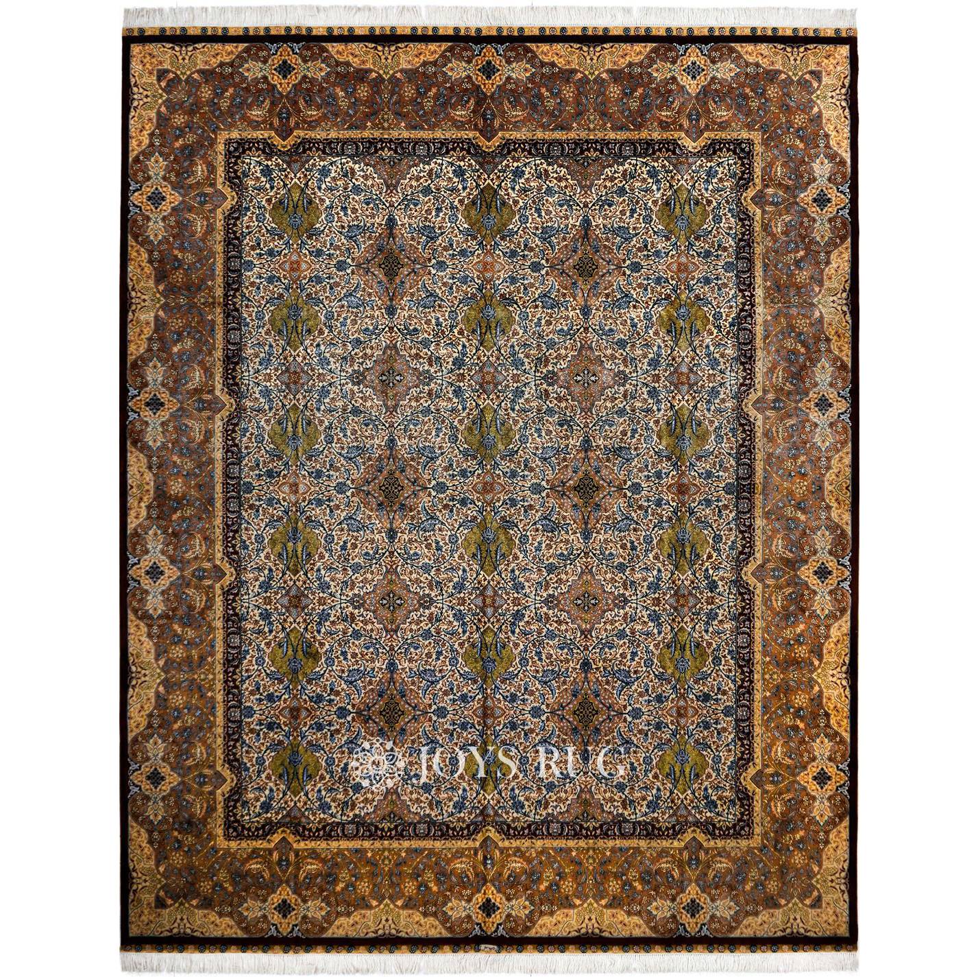 Carpet Tabriz JST-05040 6x9 high end villa Persian silk carpet