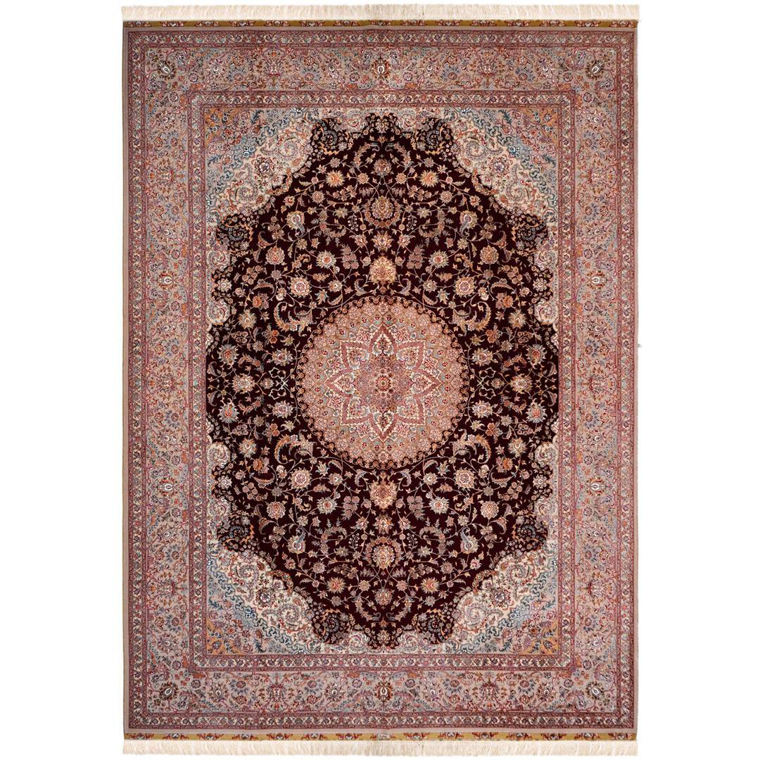 Persian Tabriz silk and wool SMST-1065B 10x14 luxury rugs