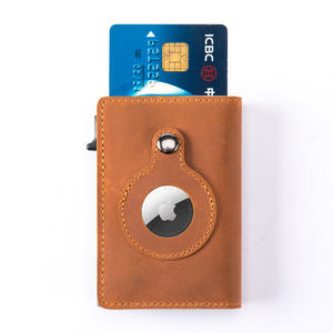 Best reviewed airtag wallet of pop up card holder supplier