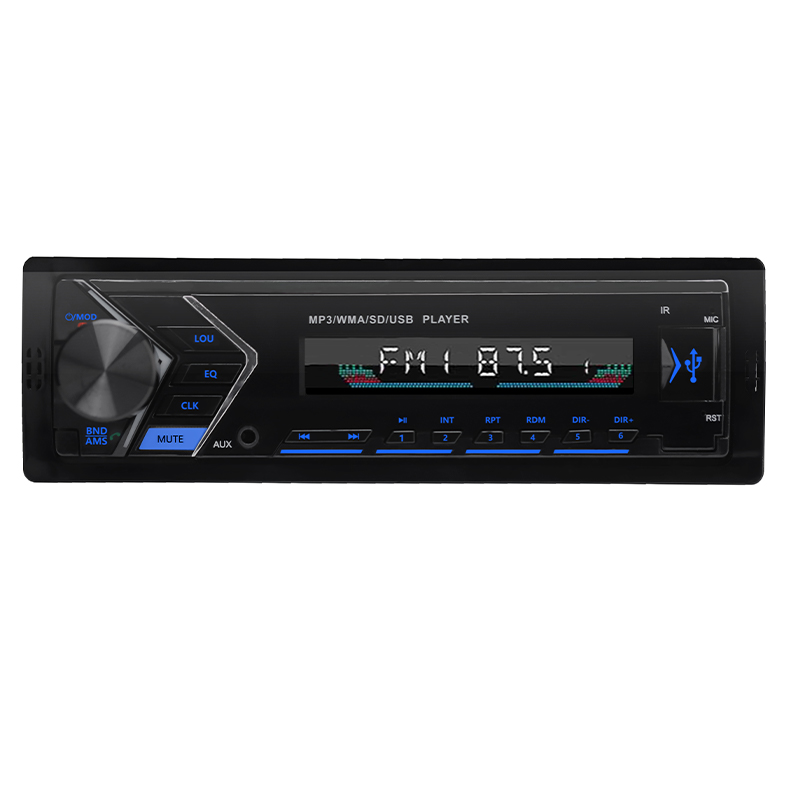 Car Radio Stereo Player Single Din Screen USB FM Aux Audio MP3 Bluetooth Receiver AV505s