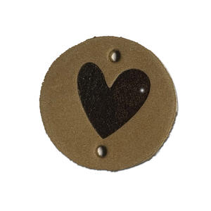 leather hang tag