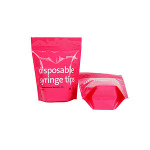 Punte per siringhe monouso Packaging Custom Stand Up Pouch