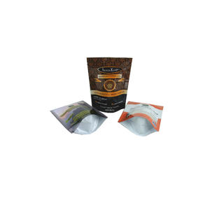 FDA Coffee Packaging Richiudibile Stand Up Pouches