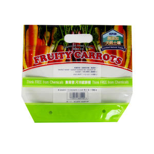 FDA Fruity BIO Zanahorias Bolsa de embalaje