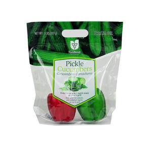 Canada Plastic 2LB Mini Cucumbers Packaging Bag