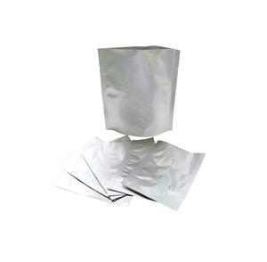 Bolsa de papel de aluminio de pie no impresa