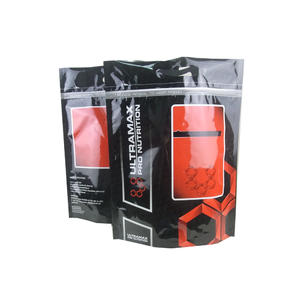 Foil Stand Up Whey Protein Bag con Ziplock