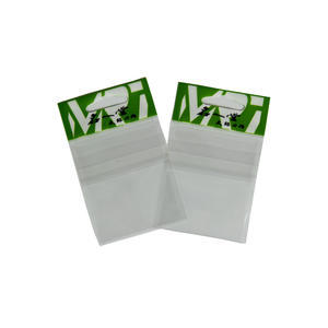 Plastic Fishhook Bag With Adhesive Tape