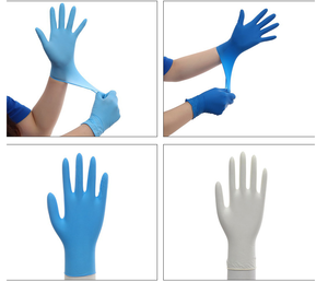 Disposable Medical Gloves Latex / Nitrile/ Vinyl Examination Gloves