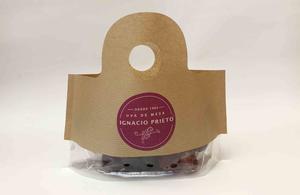 Sacchetto di carta kraft personalizzato per uso alimentare per uva