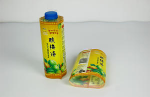 Etichette termoretraibili in PVC PET OPS stampate su misura per bottiglie