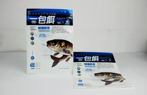 Alimenti per pesci, mangimi per pesci, imballaggi per la nutrizione del pesce sacchetti con chiusura a zip