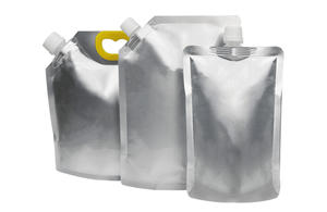 Aluminiumfolie Stand Up Beutel mit Ausgießer Nachfüllverpackungen