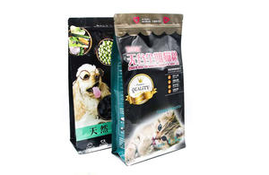 Bolsa de envasado de alimentos para animales y PET impresa personalizada