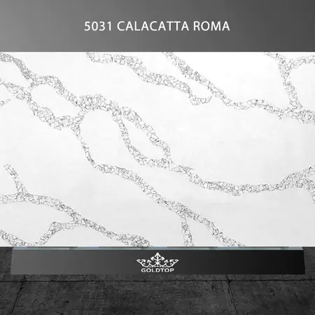 Calacatta-serien kvarts Calacatta kvarts vit kvarts Calacatta Roma kvarts 5031