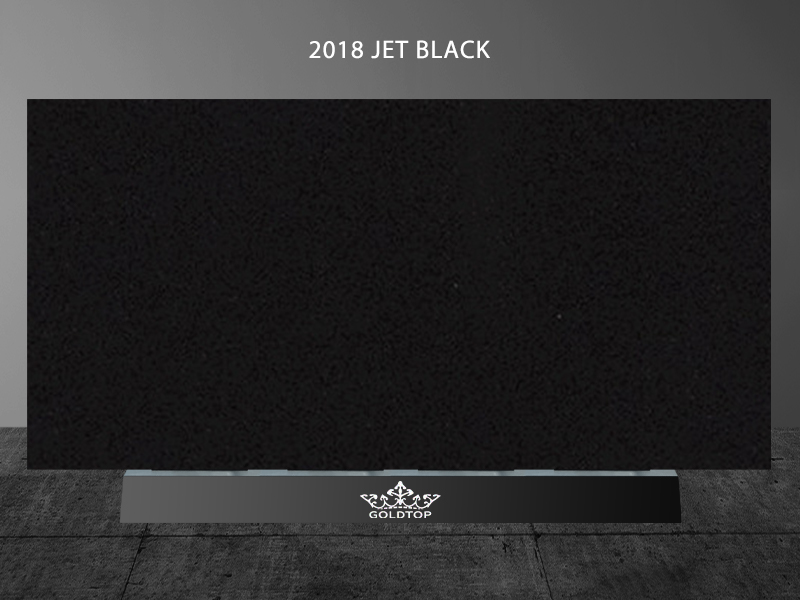 Jet Black Sparkle Quartz Kool Countertops Worktop