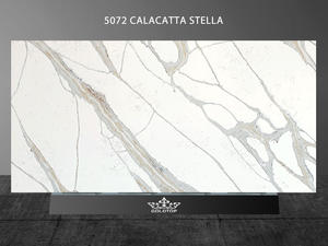 Bästa konstgjorda kvalitet High-end Calacatta Stella Quartz