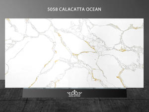 Calacatta Quartz laza Ocean Texture 