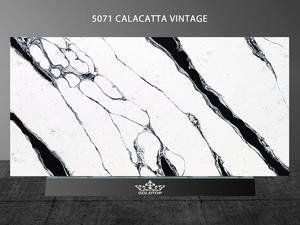 Classic Calacatta Vintage Quartz Factory Direct Sales