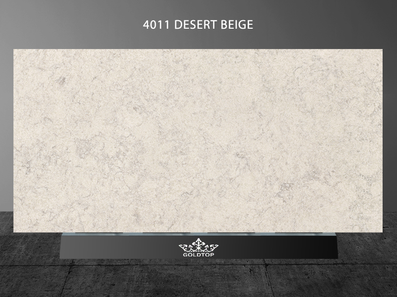 High-end Marble Quartz Desert Beige Dining table