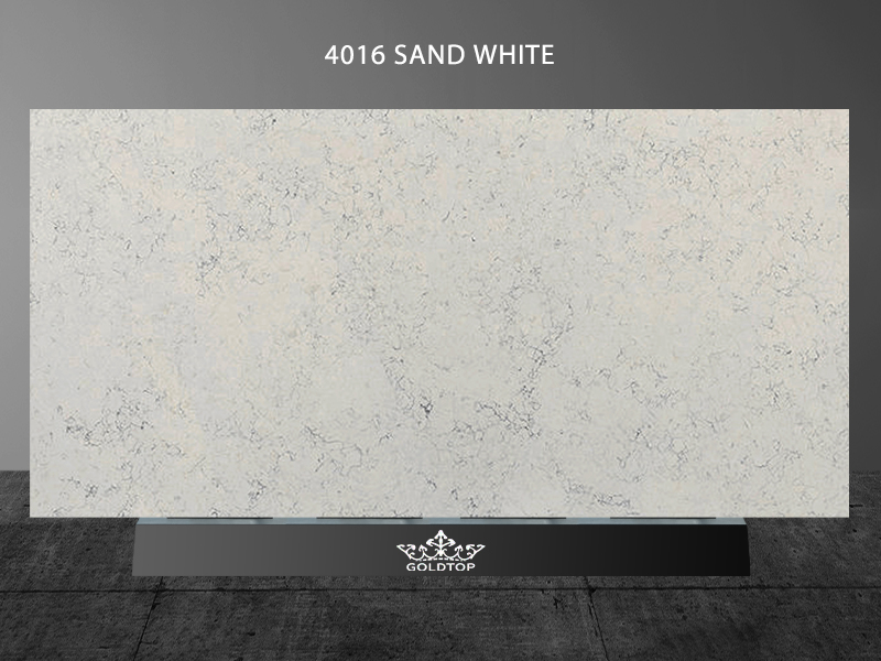 Carrara Marble Quartz Sand White Countertops Custom Made