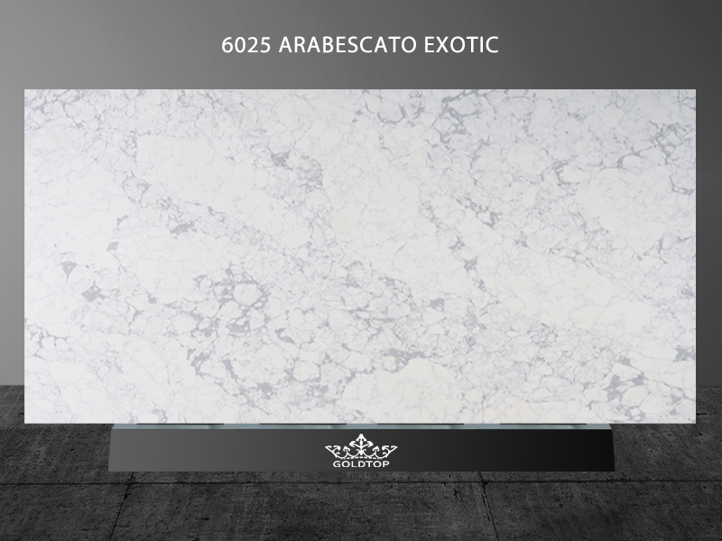 High-end Concrete Arabescato Exotic Quartz Wholesale