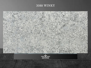 Winky Sparkle Quartz Tahoe Podlahové dlaždice Desky 3088