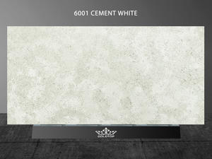 Cementový bílý beton křemenná deska velkoobchod 6001