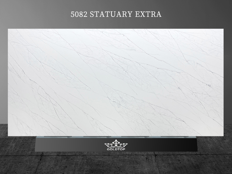Calacatta Statuary Extra Quartzite Marble porcelain slab 5082