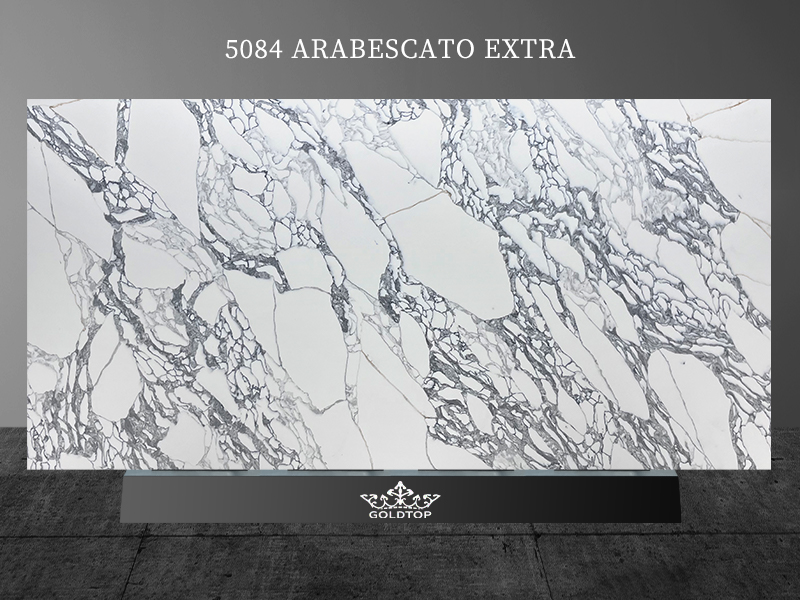 Arabescato Extra Quartz Stone Slabs Countertop Suppliers 5084