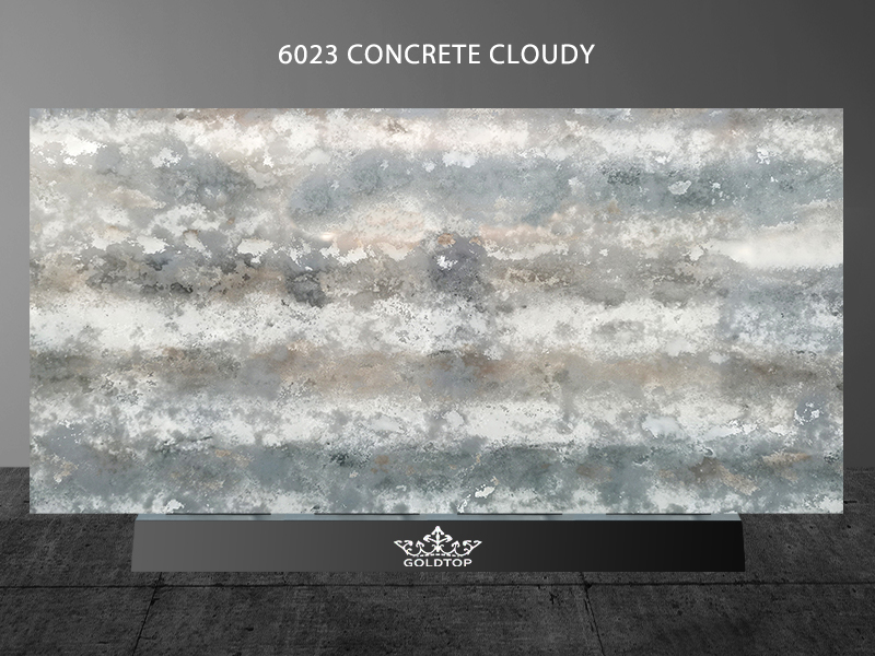 Caesarstone Rugged Concrete Grey Cloudy Quartz