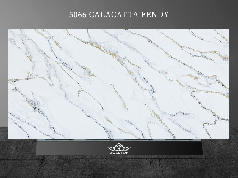 5066 Fendy Calacatta Quartz 